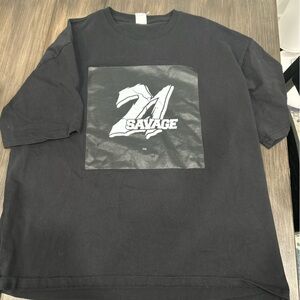 men’s 21 savage graphic tee